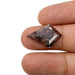 5.09ct | Salt & Pepper Rose Cut Kite Shape Diamond-Modern Rustic Diamond