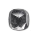 5.25ct | Salt & Pepper Rose Cut Cushion Shape Diamond-Modern Rustic Diamond