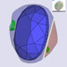 1.00ct | Light Color VVS Oval Shape Old Mine Cut Diamond - Modern Rustic Diamond
