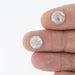 7.63cttw | Opaque Grey Round Matched Pair Diamonds-Modern Rustic Diamond