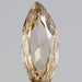 0.98ct | Champagne VS Marquise Shape Rose Cut Diamond - Modern Rustic Diamond